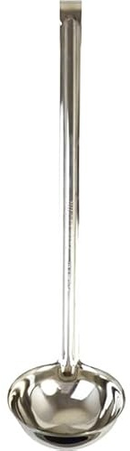 Stainless Steel Soup Ladle, Silver Colour, 30cm 90ml / 3fl.oz
