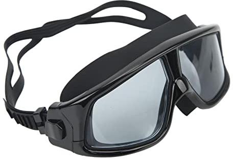 BAOFUYA Gafas de Natación Cómodas Vasos de Buceo de Moda Anti Antidiviolos Vista Ancha con Estuche para Adultos