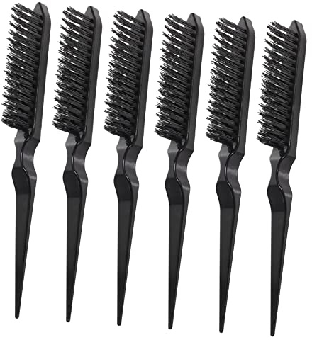 DEARMAMY 6pezzi Pettine Coda di Spillo per Parrucchiere Pettine Tre File per Styling dei Capelli Professionale per Salone di Parrucchiere