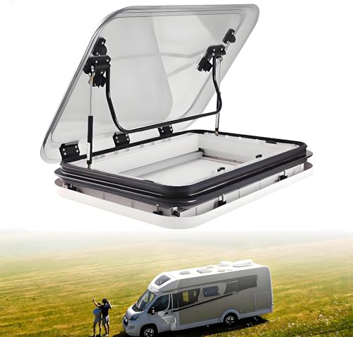 500/700/800 x500 mm RV Roof Maintenance Kits,Motorhome Roof Cover,RV Ventilation,RV Windows & Skylights,Motorhome Roof Cover,with Nets & Sunshade,for Caravan, Cargo Trailer,80x50cm