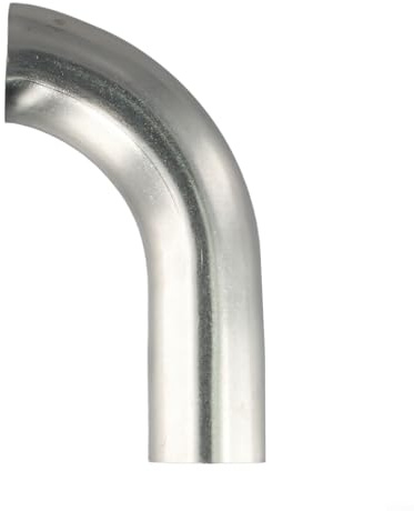 Rohrbogen aus Edelstahl 304, 90 Grad, dünnwandig, 1 mm, geeignet für die Installation und Reparatur von Automobil- und Abwasserrohren, 1 Stück (32-1)