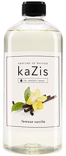 KAZIS® Famose Vanille I 1 Liter I Für Jede katalytische Lampe I Raumduft I 1000 ml