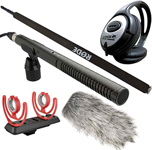 Rode NTG-2 + Deadcat + SM3-R + Micro Boompole + Auriculares Keepdrum