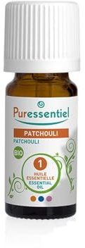 Puressentiel – Huile Essentielle Patchouli BIO – Contribue à la relaxation – 100% pure et naturelle – HEBDD – Pogostemon cablin – 5 ml