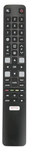 06-IRPT45-ARC802N Télécommande Fit for Thomson TCL ARC802N RC802N YUI1 | 32HD5506 43UC6406 49UC6306 49UC6406 55UC6406 65UC6406