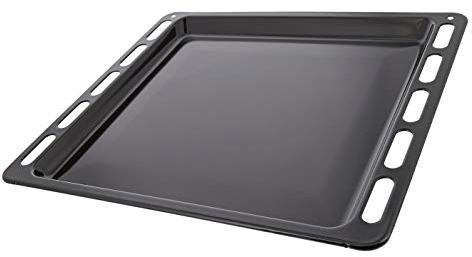Plaque à pâtisserie noire 42,3 x 37,5 cm pour fours Electrolux - Zanussi - AEG - Faure.