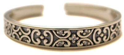 loveyourdiamonds Templer Zehenring für großen Zeh aus 925 Sterling Silber