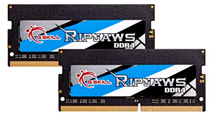 GSkill RipJaws S44-3200C22D-32GRS memoery Module 32 GB 2 * 16 GB DDR4 3200 MHz, F4-3200C22D-32GRS, schwarz