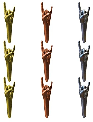 Samuliy Funny Cribbage Pegs - Resin Cribbage Pegs with Finger Shape | Funny Cribbage Accessories for Family, Friends Gathering, Holiday