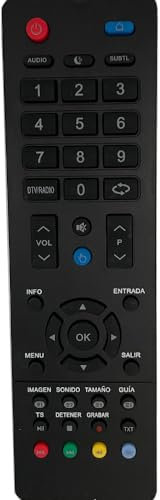 Nuevo Reemplazado Mando a Distancia adaptar Modelos de TV K32DLM10H K49DLM8U K24DLM7F K32DLM10H K24DLM10H K32DLM7H K55DLM8U K40DLM7F K50DLM8F-Vea cuidadosamente si los Modelos compatibles Coinciden