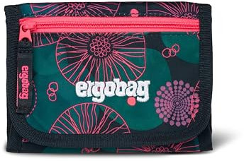 ergobag Brustbeutel Geldbeutel, Mini Portemonnaie mit Kleingeldfach, Sichtfenster für Mädchen und Jungen