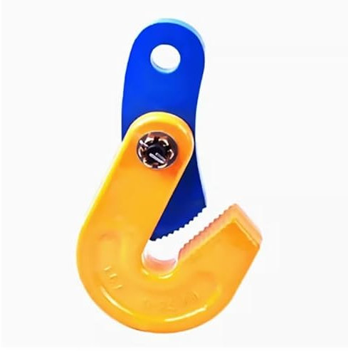 Vassbkkdy Plattenklemme,0.8T-5T/1763lb-11023lb Last, Hebevorrichtung für Flache Platten, Hergestellt aus verdicktem legiertem Stahl, Backen 0-50mm/2in(Size:0.8T/1763lb)