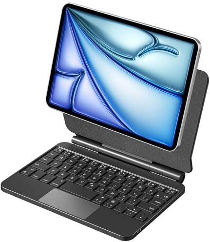 Magic Keyboard - Funda para iPad mini (6ª generación) de 8.3 pulgadas / iPad mini 7 (A17 Pro) de 8.3 pulgadas, funda para teclado Bluetooth inalámbrico con soporte magnético