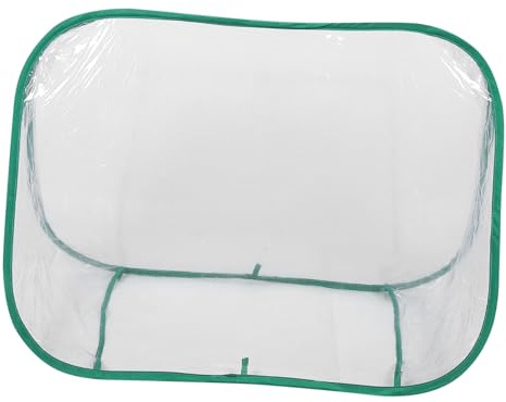 EPIGEIST Mini Gewächshaus Faltbar aus PVC Tragbares Pflanzen isolierzelt für Draußen Wasserdichtes Kleines Gewächshaus für Sukkulenten Balkon und Garten für Pflanzenaufzucht
