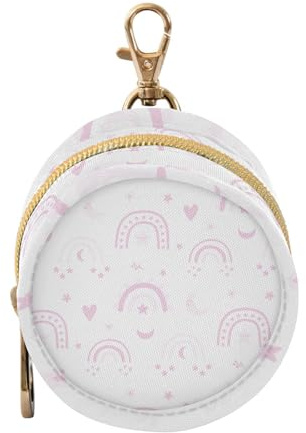 Baby-Reise-Schnullerhalter, Regenbogen-Stern-Herzform, tragbar, Münzgeldbörse, Kleingeldhalter, Neugeborene Essentials