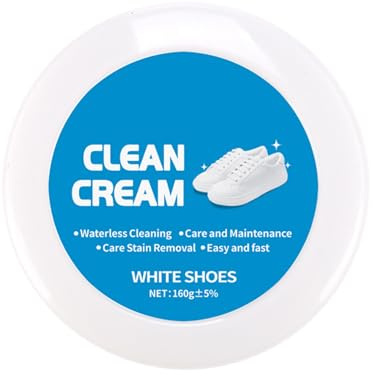 Skorengöring 160g Långvarig Rengöring Utan Sköljning | Vita Sneakers Tennisskorengörare För Underhåll Av Fläckar På Gummikängor, Segelduk, Sulor - Användning Inomhus, Utomhus, På