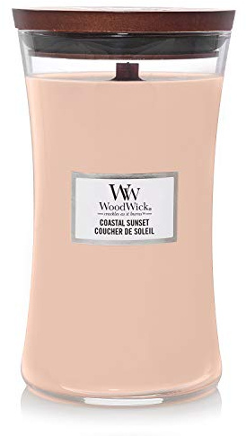 WoodWick Hourglass große Duftkerze mit PlusWick InnovationCoastal Sunset