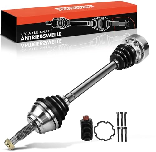 Frankberg Antriebswelle Vorne Links 1H0407271A | Kompatibel mit P.a.s.s.a.t Variant 35I 3A5, New Beetle 1C1 9C1, Golf IV Variant 1J5, Golf III Variant 1H5