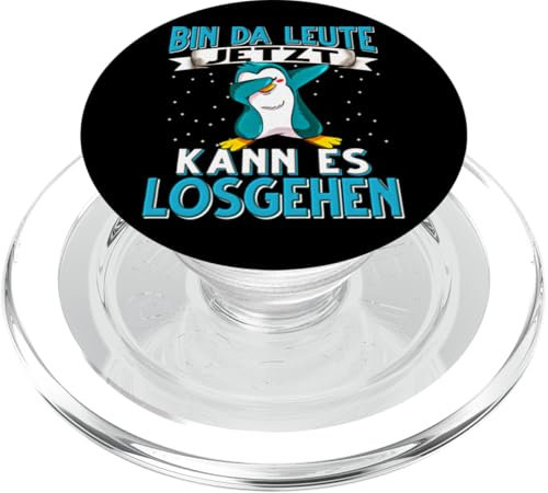 Pinguin Bin Da Leute Jetzt Kann Es Losgehen Penguin PopSockets PopGrip für MagSafe
