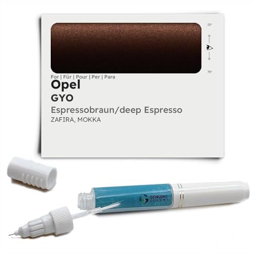 Genuine Colors Lackstift ESPRESSOBRAUN DEEP Espresso GYO für Opel Braun Zafira Mokka