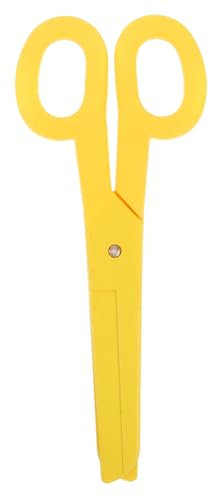 ERINGOGO Große Gelbe Kinderschere Spielzeug Für Bühnenauftritte Junge Mädchen Cosplay Requisite Sicher Clown Zubehör Für Theater Kostüm Jungen Mädchen