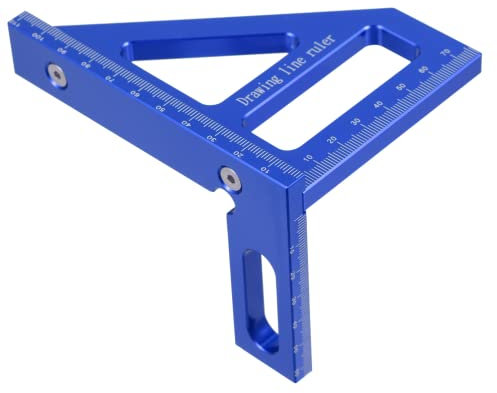 NULYLU 90degree Smart Multi-angle Measuring Ruler Protractor Ruler for Engineers Carpentry Tools