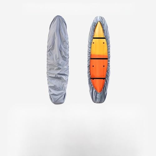 Saluaqui Tungt Vattentätt UV-bevis Kajakskydd med Elastisk Hem och Snap-knapps Säker Design för Utomhuslagring Av Kanoter, : Er och Paddelbrädor (S)