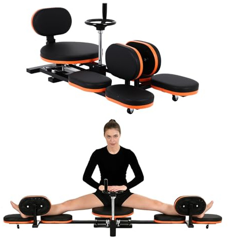 Olenyer Leg Stretcher,220lbs Heavy Leg Stretch Machine,200° Adjustable Split Machine for Ballet,Home Gym Leg Stretching Training Machine, Suitable for Ballet, Dance, Yoga, Home Gym Dedicated