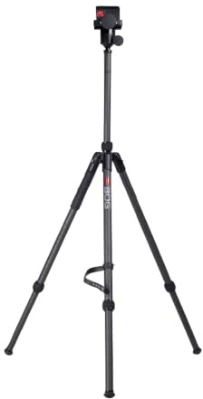 Trípode DEATHGRIP Sherpa | Construcción de fibra de carbono, microajustable, resistente, abrazadera de pistola, para caza, tiro y al aire libre