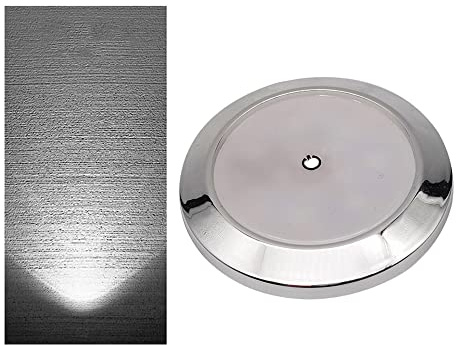 Riloer Plafoniera LED dimmerabile 12V/24V con dimmer tattile per camper, roulotte, pullman, barca, yacht, interno, vano cabina, plafoniera sul tetto