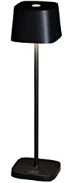 Konstsmide Akku-Tischleuchte Capri Mini schwarz | Indoor/Outdoor | 7829-750, 7 x 20 x 7 cm
