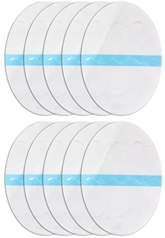 KIMISS Cuisse Antifrottement 10 PCS Protections FROTTEMENT Cuisse Genou MOLET Patches Transparents Unisexe pour Sport Quotidien MATERIAU TPU 11.5 X 8CM