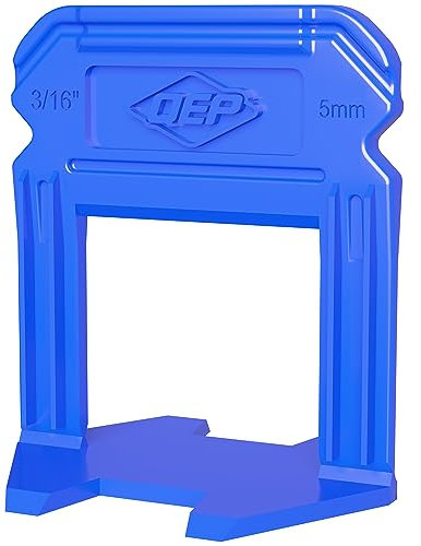 QEP 99774 Xtreme - Sistema de nivelación de azulejos, parte A, clips para lechada de 3/16 pulgadas (paquete de 500), azul