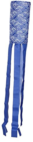 MERRYHAPY Japanischer Windsock Für Außenbereich Dekorative Windfahne Aus Polyester Hängend Für Garten Terrasse Und Feiertage Mit Schlüsselband Zum Aufhängen Leichtgewichtig Und Stilvoll