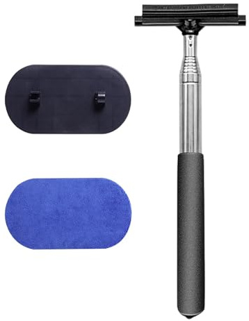 Balai d'essuie-glace en caoutchouc pour vitres de voiture | Balai en caoutchouc extensible multifonction pour essuie-glace de voiture - Outil de nettoyage de rétroviseur flexible