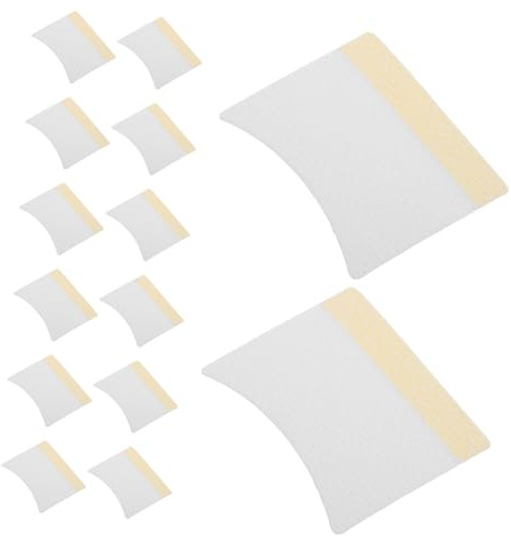 WOONEKY 40 Stück Fusselfreie Baumwollpads für Wimpernverlängerung Nagellackentfernung Make Up Entferner Sanftes Abschminken Praktische Einweg Pads für Empfindliche Augen und Gesicht