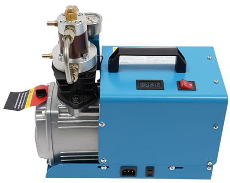 Compresseur d'air haute pression - Pompe à air électrique - Déplacement de 100 l - 2800 tr/min - 2 niveaux de compression - Pour voitures, garages, valves, plomberie, menuiserie