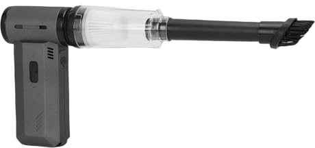 Spolverino Elettrico Senza Fili Ad Alta velocità con Ventola a Turbina da 130.000 Giri/min, Spolverino Ricaricabile Pulizia Potente, Ideale per Case e Veicoli