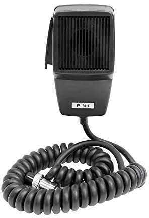 PNI Microfono Dinamico con 4 Pin per Radio CB