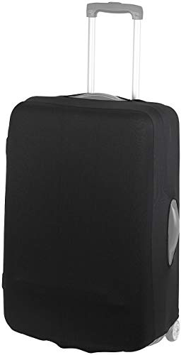 Xcase Kofferschutz: Elastische Schutzhülle für Koffer bis 66 cm Höhe, Größe XL, schwarz (Koffer-Hülle, Reisekofferhülle, Schutzfolie)