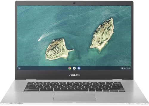 Asus Chromebook CX15 Entry Laptop | Display 15,6 Full HD opaco | Intel Celeron | 8 GB RAM | 64 GB SSD | UHD Graphics | Chrome OS | Tastiera QWERTZ | Silver |