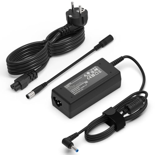 Cargador Portátil 45W para HP,45W Adaptador Laptop para HP Pavilion X360 11 13 15 Elitebook 840 830 850 Probook 430 440 450 455 470 Stream 14 741727-001 19,5V 2,31A Ordenador Alimentación 4.5 * 3.0 mm