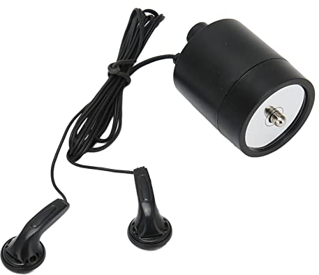 Focket Sound Verstärker, 200 MAh Verbesserter Mikrofon Audio Ohr Hörgerät Verstärker für Rohrwasserleckagen, Spionage Ohr Verstärker Audio Hörverstärker Abhörgerät durch die Wand