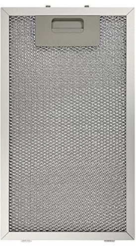 CIARRA AL9175310 Aluminium Grease Filter 1 Piece Size 0.9 x 17.5 x 31 cm | Original 5-layer with click closure extractor hood filter for cooker hood CBCB6736C CBCB6736D