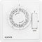 Suevia SU280439 Unterputz-Zeitschaltuhr analog Wochenprogramm 1200 W IP20 EIN/AUTO/AUS-Programm