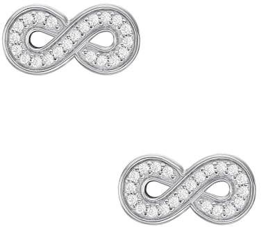 Fossil Damen Edelstahl oder Semi-Edelstein mit Lock Back Verschluss Ohrringe