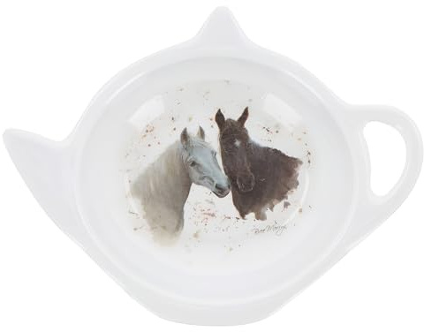 Bree Merryn Teabag Tidy - Horses Watercolour Design - Melamine Kitchen Tidy