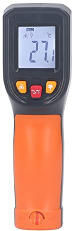 CHICIRIS Infrarot-Thermometer, Präzise Berührungslose Lebensmittel-Temperaturpistole, Digitales LCD-Display mit Hintergrundbeleuchtung Zum Kochen, Industrie-Thermometer für Warmwasserleitungen,