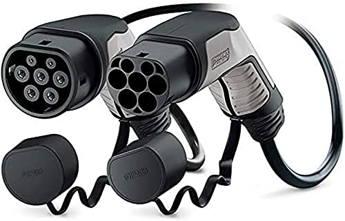 PHOENIX CONTACT EV Ladekabel TYP 2 - TYP 2 | 32 A | 3-phasig | Länge 4 m | 22 kW, Grau