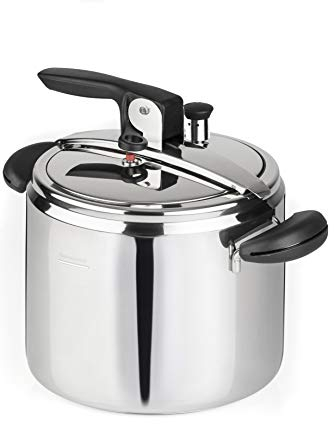 Barazzoni Pentola a Pressione modello Amelia+, ø22cm, capacità 7,0lt. Made in Italy